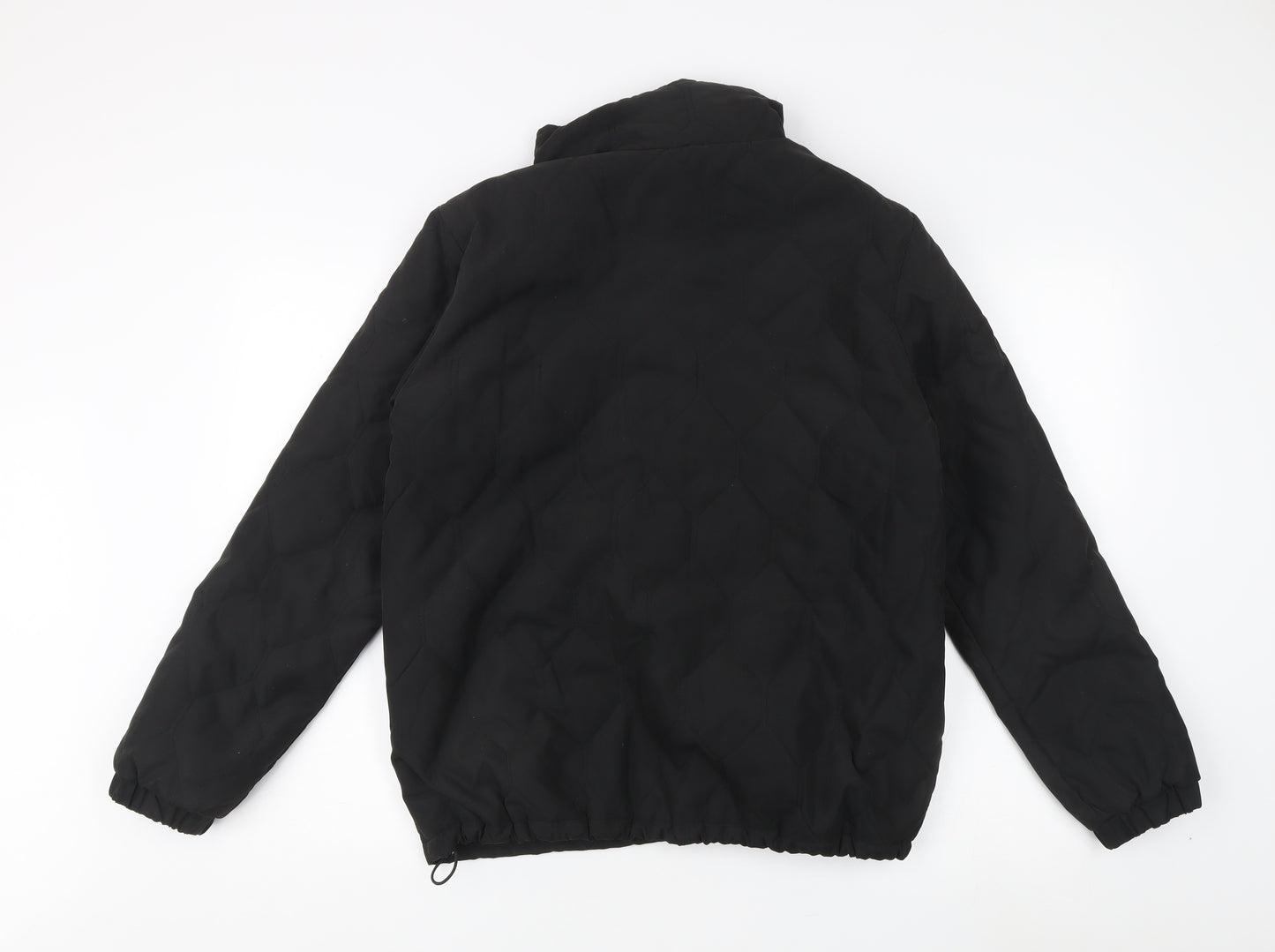 Jacqueline de Yong Women's Black Quilted Jacket XL