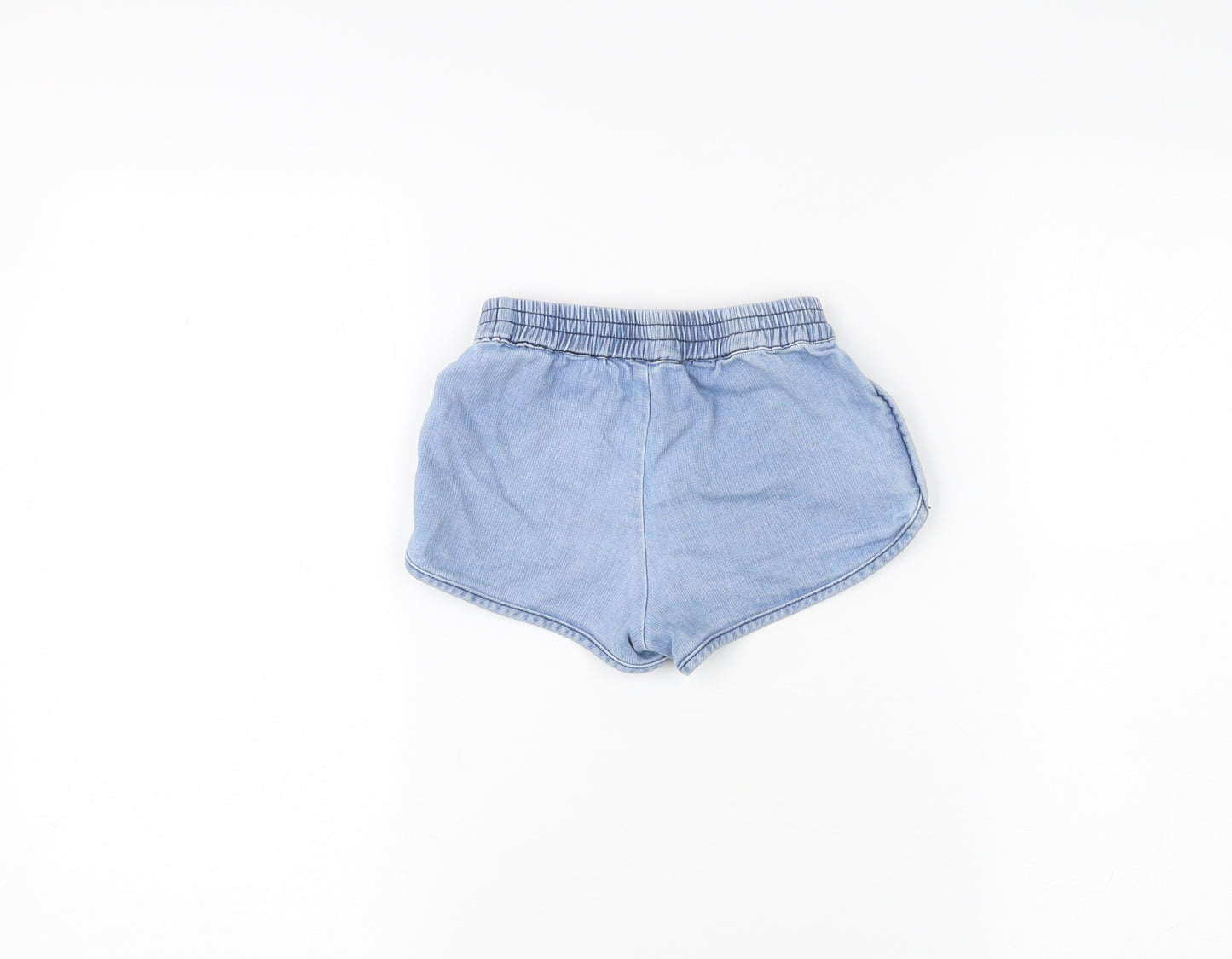 Joules Girls Blue Knit Shorts Age 3 Years