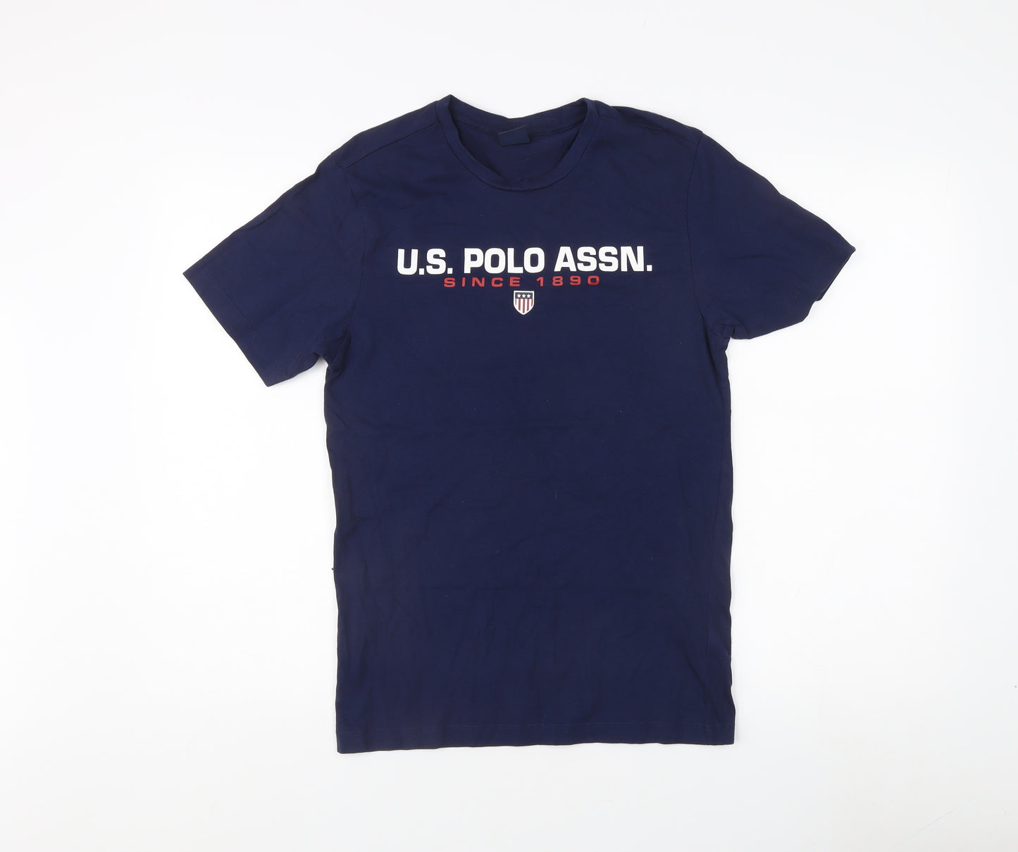 U.S. Polo Assn. Blue T-Shirt XS Unisex Adults Classic