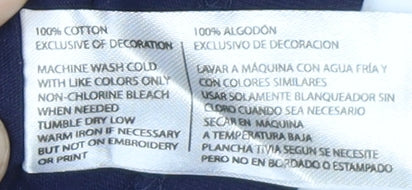 U.S. Polo Assn. Blue T-Shirt XS Unisex Adults Classic