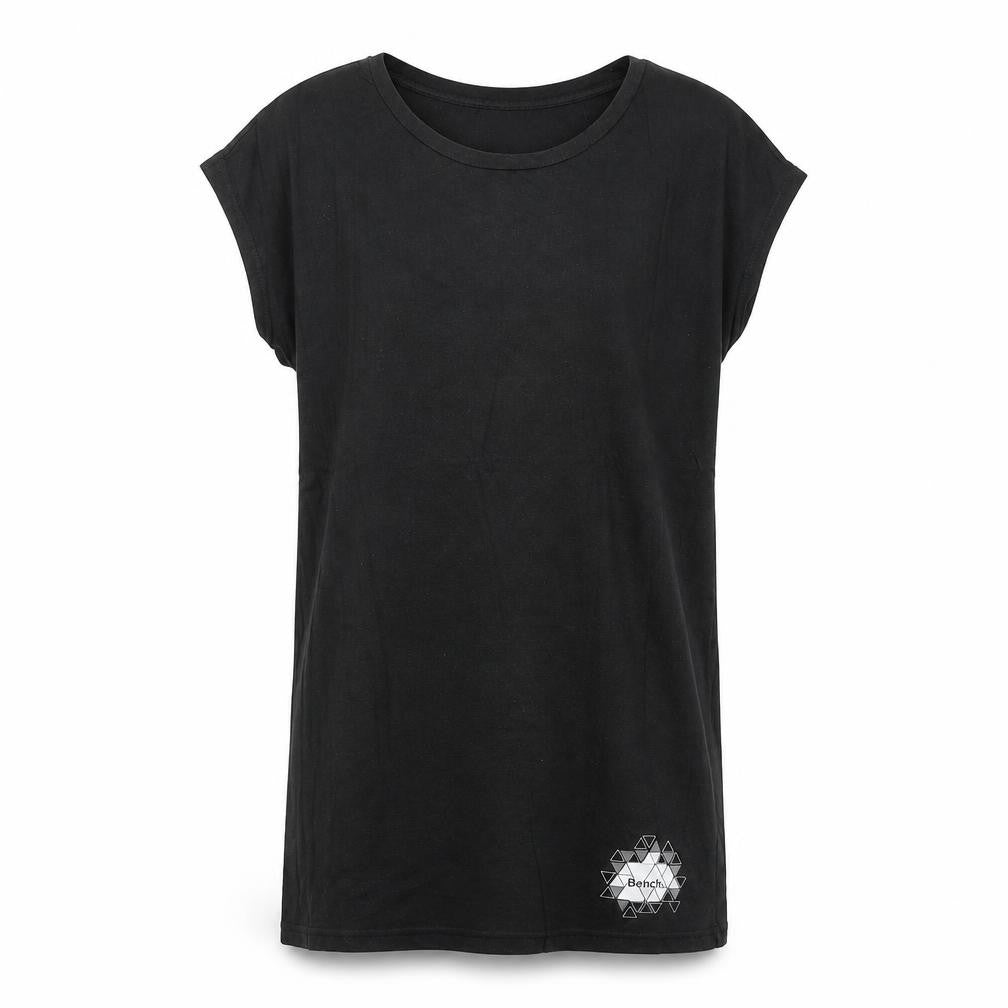 Bench Women's Black Basic T-Shirt Size S