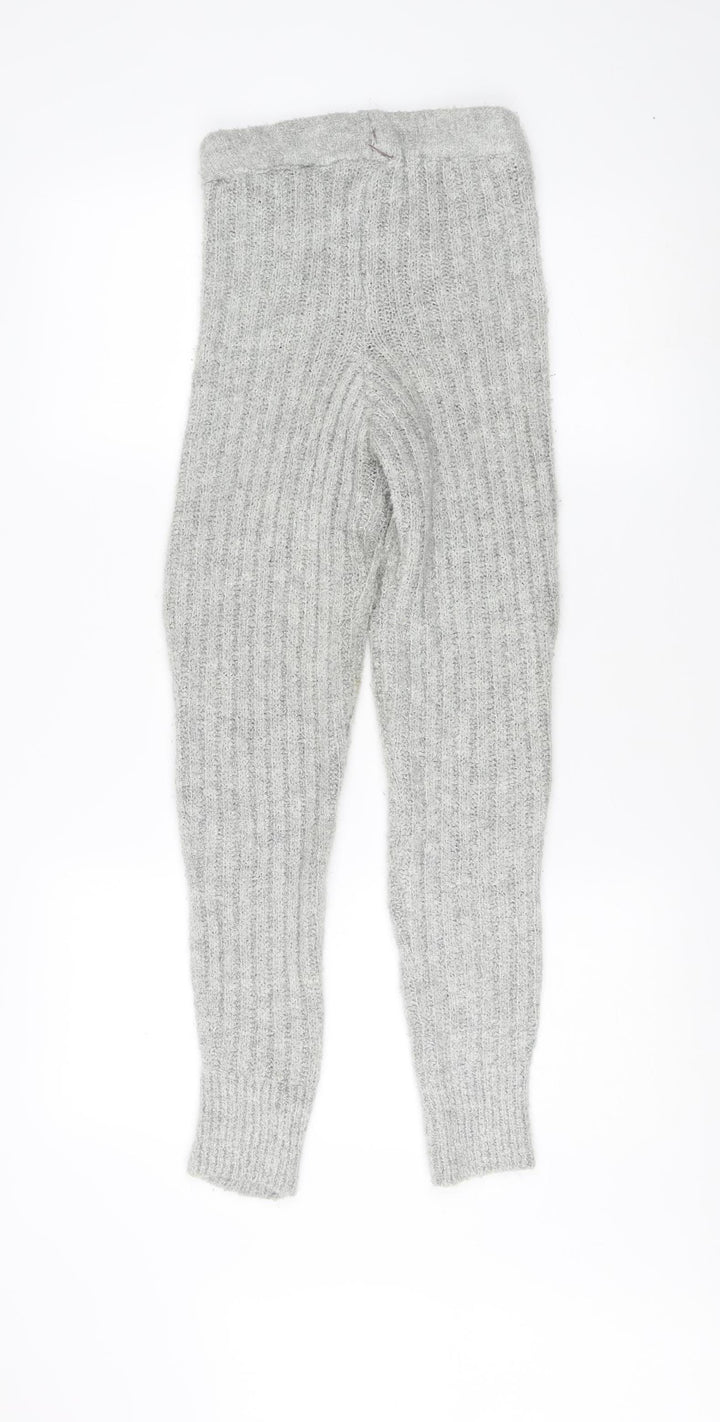 Miss Selfridge Women’s Grey Knit Leggings XS