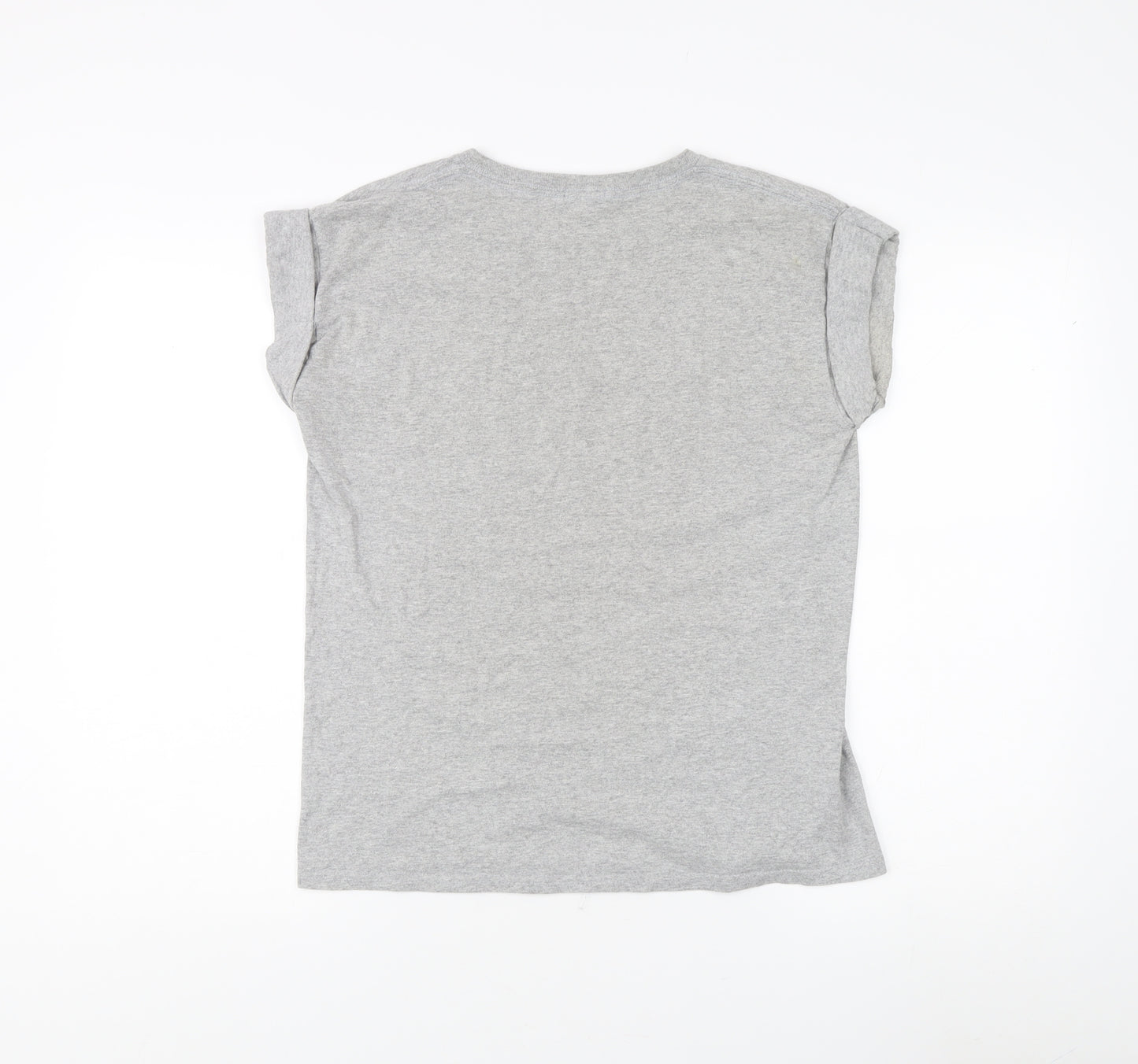 River Island Girls Graphic Print Grey T-Shirt - Size 11-12 Years