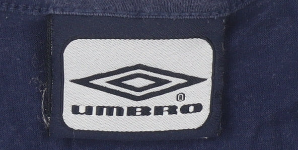 Umbro Men's Blue Sleeveless T-Shirt L