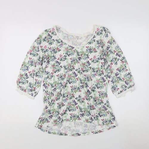 Fatface Women's Multicoloured Floral Blouse Size 10