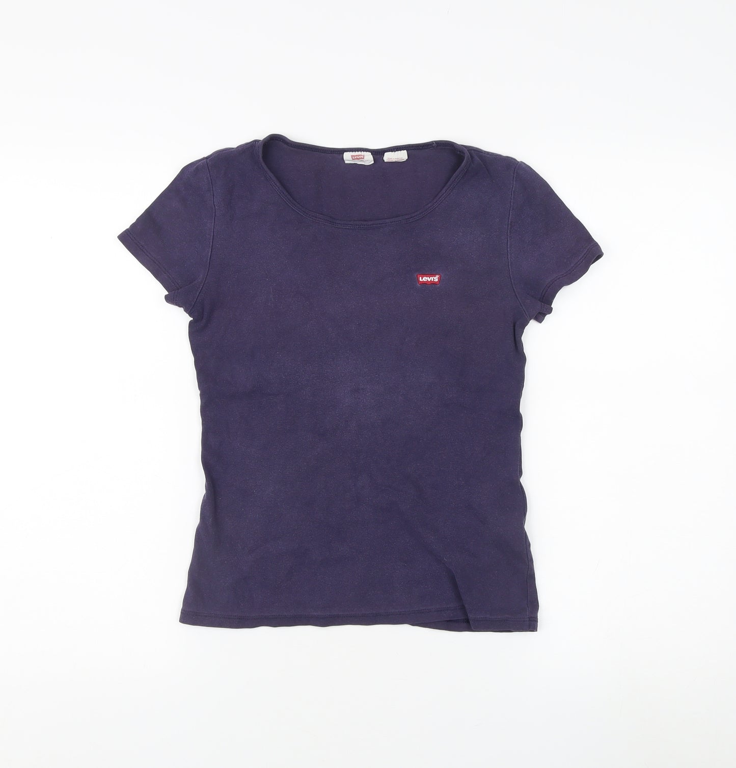 Levi's Women's Purple T-Shirt, Short Sleeve, Size