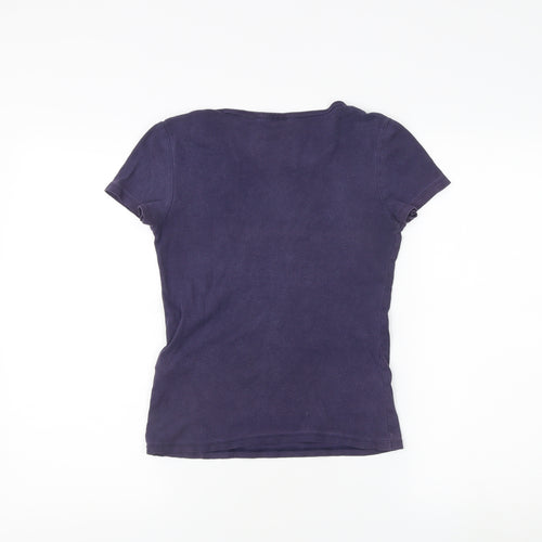 Levi's Women's Purple T-Shirt, Short Sleeve, Size