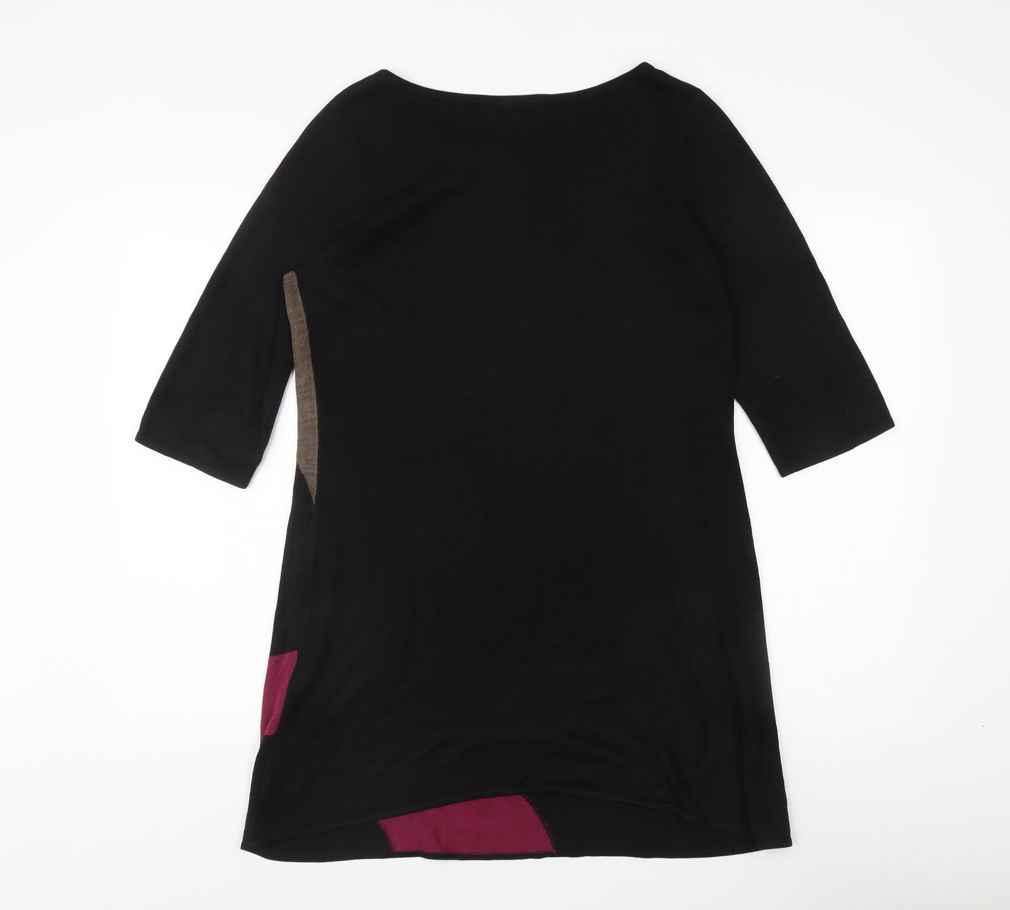 Wallis Petite Women's Black Tunic Jumper, M