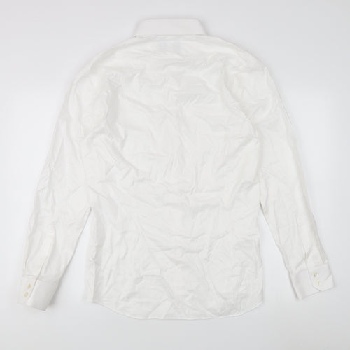 Charles Tyrwhitt Men's White Dress Shirt Extra-Slim Fit