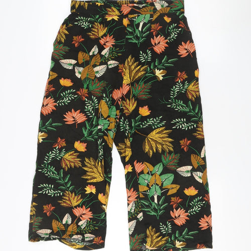 Warehouse Women's Multicoloured Cropped Trousers