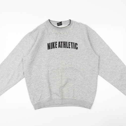 Nike Grey Unisex XL Pullover Sweatshirt Casual