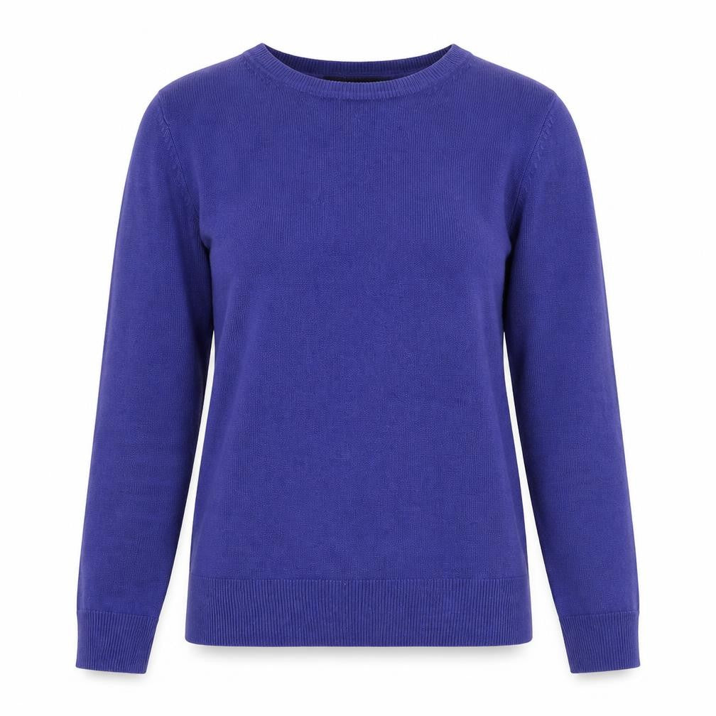 Front view of Marks & Spencer Women's Purple jumper, size 8