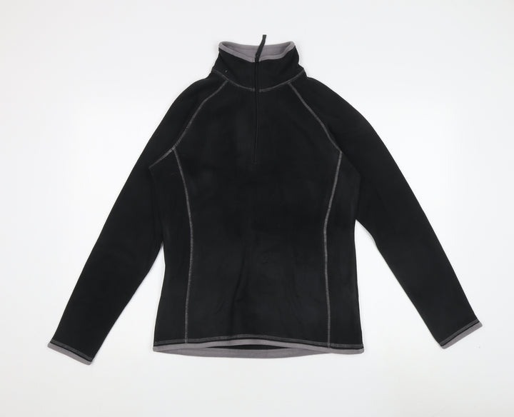 Mountain Warehouse Women's Black Pullover Sweatshirt Size 10