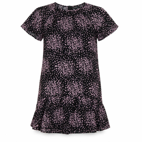 Blue Vanilla Women's Dress Black Pink Size 8 Animal Print