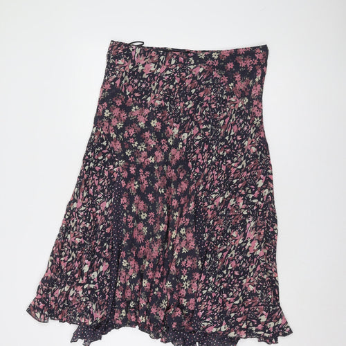 Marks and Spencer Women’s Multicoloured Pleated Skirt Size 14