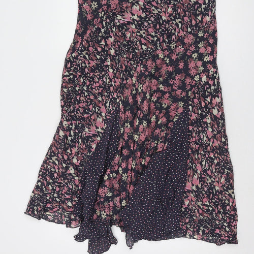 Marks and Spencer Women’s Multicoloured Pleated Skirt Size 14