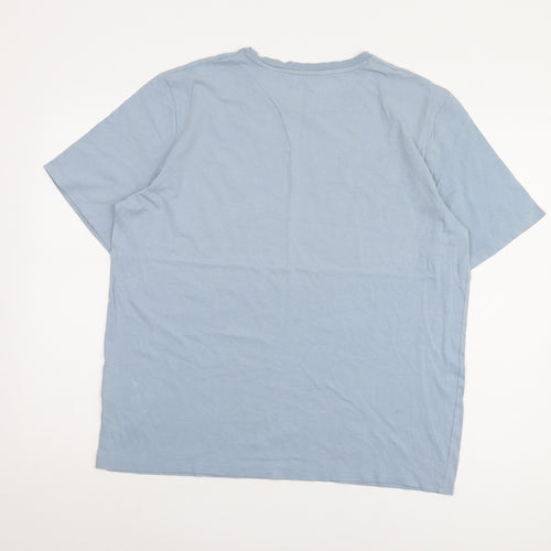 Jack & Jones Men's Blue Crew Neck T-Shirt XL