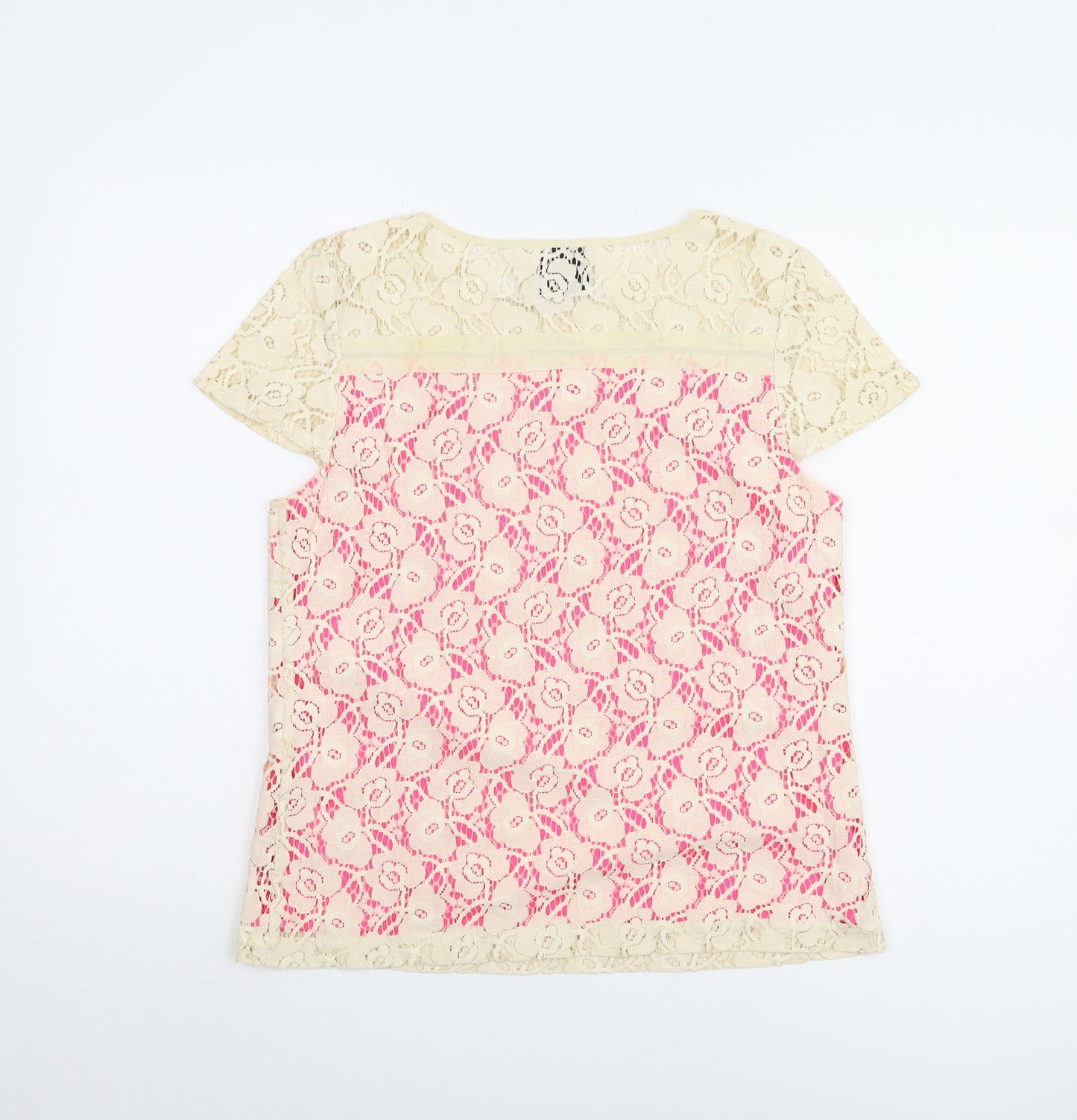Fearne Cotton Women's Floral Lace Blouse, Size 12