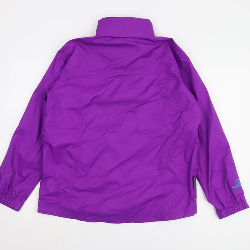 Karrimor Girls Purple Waterproof Rain Coat Jacket, Size 13 Years