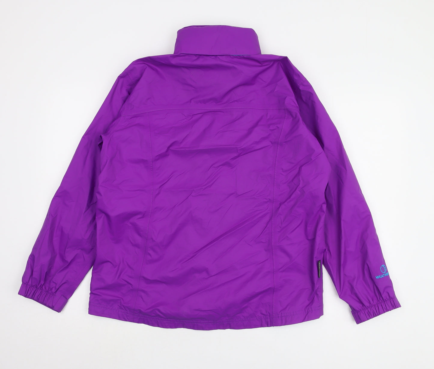 Karrimor Girls Purple Waterproof Rain Coat Jacket, Size 13 Years