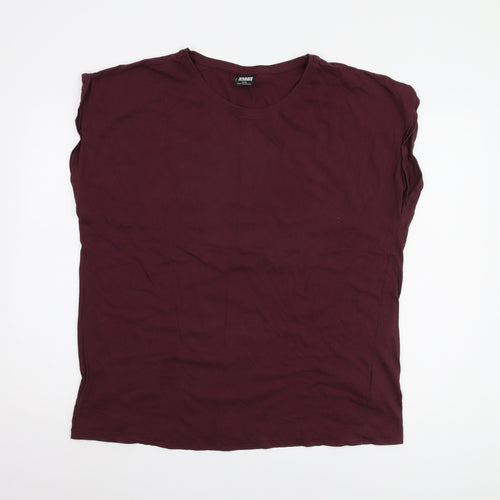 Urban Classics Unisex Red 2XL Sleeveless T-Shirt