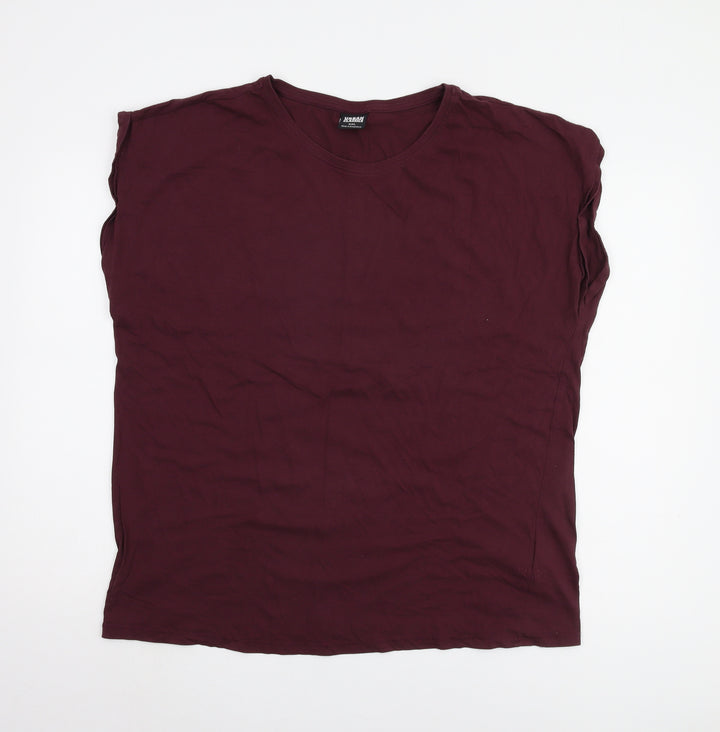 Urban Classics Unisex Red 2XL Sleeveless T-Shirt