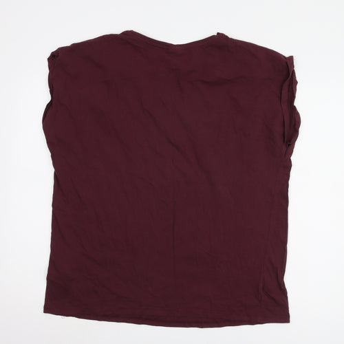 Urban Classics Unisex Red 2XL Sleeveless T-Shirt