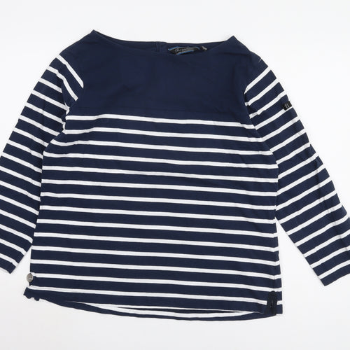 Regatta Women's Nautical Striped 3/4 Sleeve Top Size 18