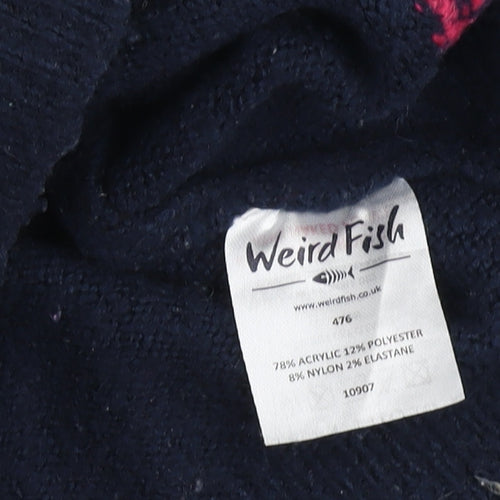 Weird Fish Girls Multicoloured Pullover Jumper, 9-10 Years