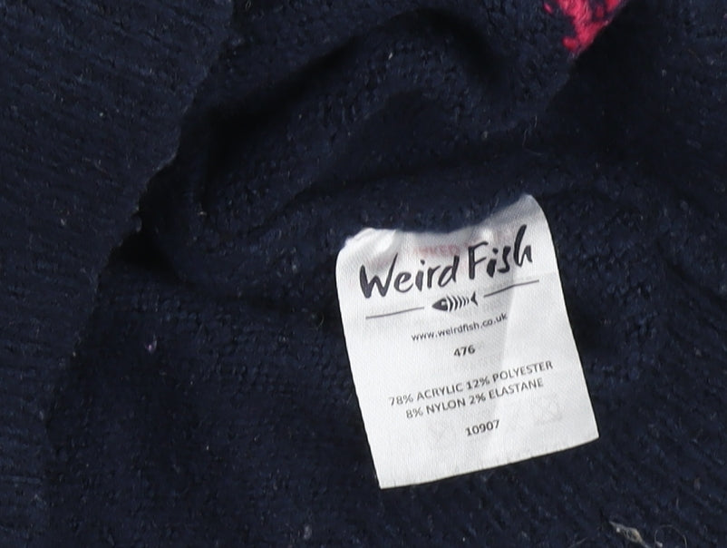 Weird Fish Girls Multicoloured Pullover Jumper, 9-10 Years