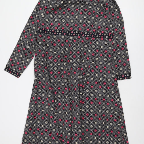 Lily Ella Women’s Multicoloured V-Neck Dress Size 16