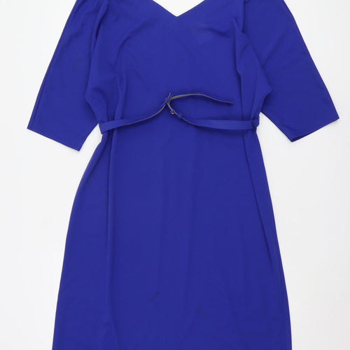 Marks and Spencer Women's Blue Cold Shoulder Dress