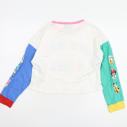 Disney Girls Multicoloured Pullover Sweatshirt 11 Years
