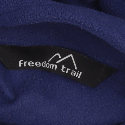Freedom Trail Women’s Blue Fleece Pullover Sweatshirt Size 18