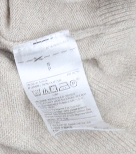 Gap Women’s Beige Polka Dot Pullover Jumper, Size S