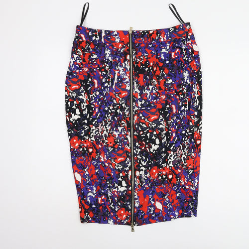 River Island Women’s Multicoloured Pencil Skirt 14