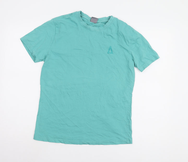 Sneaker Factory Men's Green Crew Neck T-Shirt M