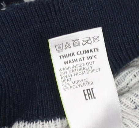 Marks and Spencer Men’s Blue Christmas Jumper, Large