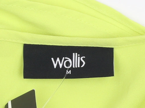 Wallis Women's Green Tunic with Beaded Neckline, M