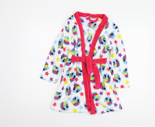Girls My Little Pony Multicoloured Fleece Robe 6-7 Years