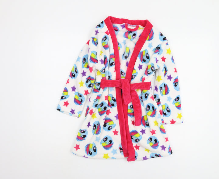Girls My Little Pony Multicoloured Fleece Robe 6-7 Years