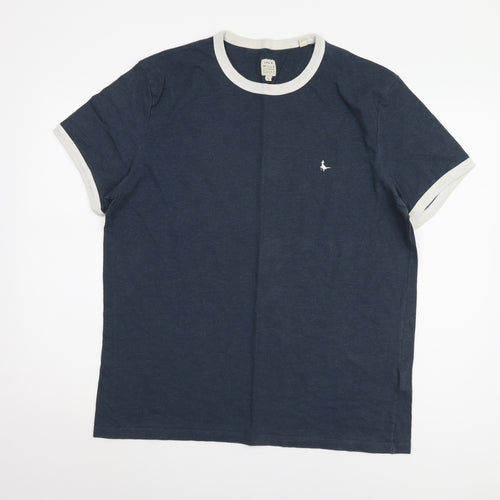 Jack Wills Men's Blue Crew Neck T-Shirt XL