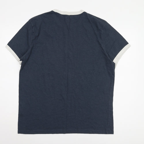 Jack Wills Men's Blue Crew Neck T-Shirt XL
