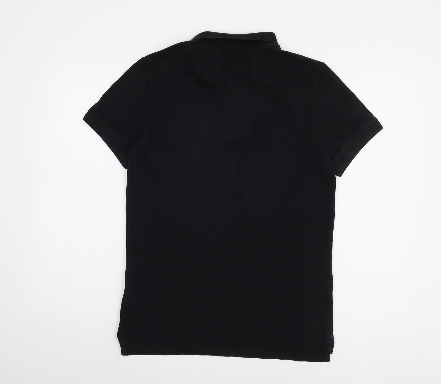 Jack Wills Men's Black Polo Shirt, Size S, Casual Wear