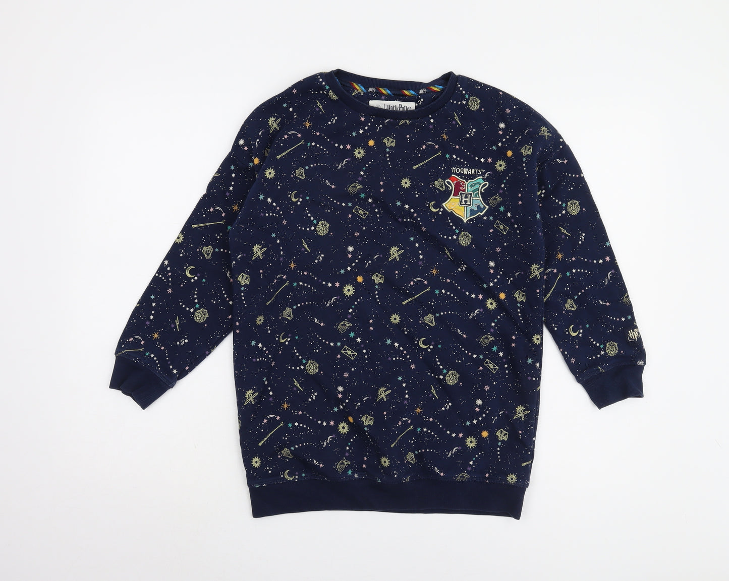 Marks and Spencer Girls Blue Harry Potter Pullover Sweatshirt