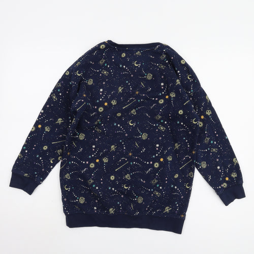 Marks and Spencer Girls Blue Harry Potter Pullover Sweatshirt