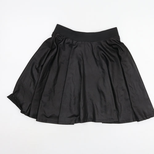 Boohoo Black Skirt Women's Size 6 Polyester