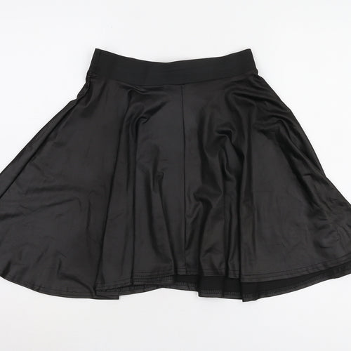 Boohoo Black Skirt Women's Size 6 Polyester