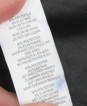 Boohoo Black Skirt Women's Size 6 Polyester