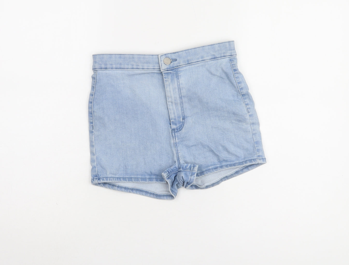 Topshop Women's Blue Denim Shorts Size 10